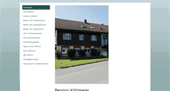 Desktop Screenshot of pension-koehlmeier.at
